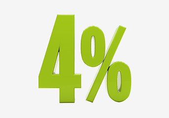 Image showing Percentage sign