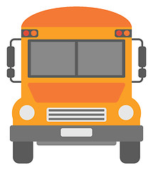 Image showing Yellow school bus.
