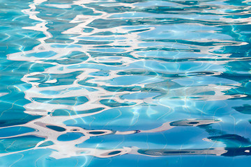 Image showing Pool water texture