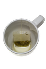 Image showing Teabag in an empty cup

