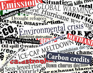 Image showing Environmental headlines