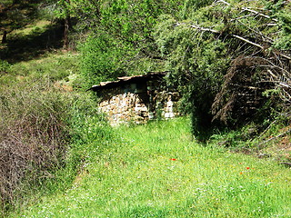 Image showing A house in nature. Cyprus