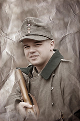 Image showing WWII german soldier