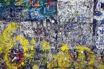 Image showing Fragment of the Berlin wall (series)