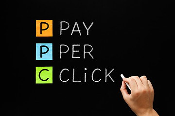 Image showing Pay Per Click Blackboard