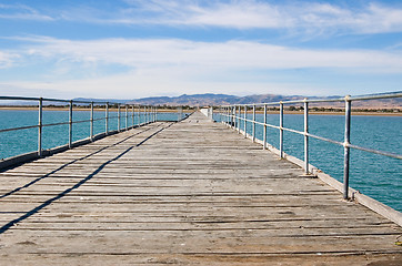 Image showing looking into shore