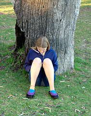 Image showing reading a book