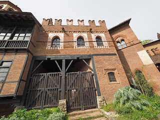 Image showing Medieval Castle in Turin