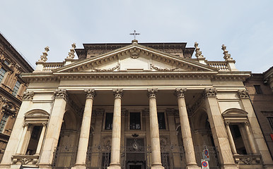 Image showing San Filippo Neri church in Turin