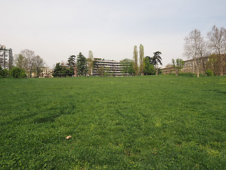 Image showing Valentino park in Turin