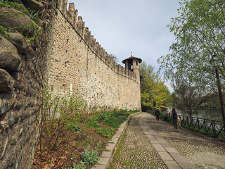 Image showing Medieval Castle in Turin