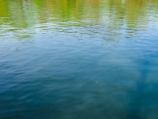 Image showing Blue water background