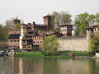 Image showing Medieval Castle in Turin
