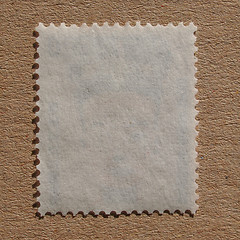 Image showing Blank stamp