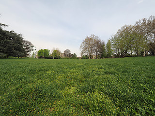 Image showing Valentino park in Turin