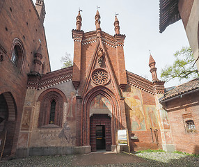 Image showing Medieval Castle in Turin