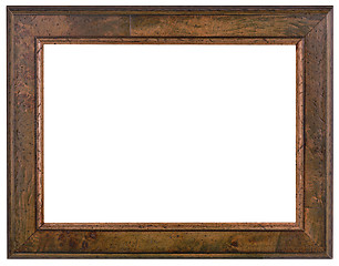 Image showing Wooden Patina frame Cutout