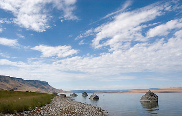 Image showing Rocks, Abert Lake