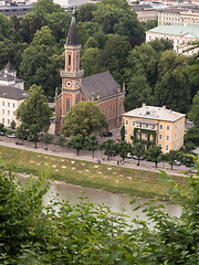 Image showing A view of the Church of Christ