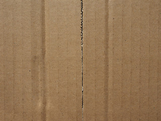 Image showing Brown cardboard background