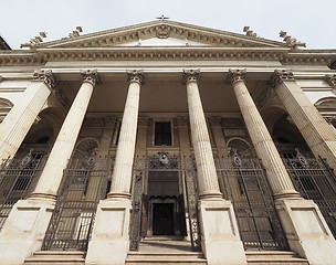 Image showing San Filippo Neri church in Turin