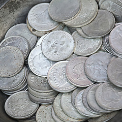 Image showing Silver Dollars