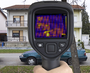 Image showing House Thermal Imaging