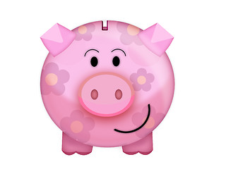 Image showing Pig moneybox