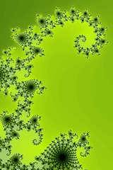 Image showing Green Fractal