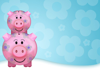 Image showing Pig moneybox