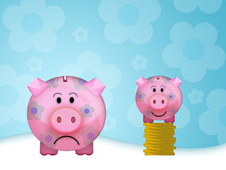 Image showing Pig moneybox