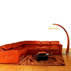 Image showing Living room orange