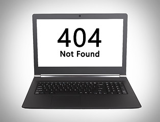 Image showing HTTP Status code - 404, Not Found