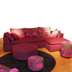 Image showing Living room purple