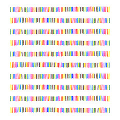 Image showing Colorful lines pattern
