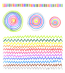 Image showing Abstract colorful patterns