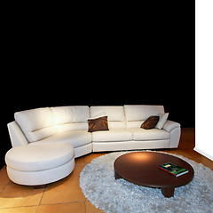 Image showing White living room 2