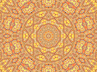 Image showing Abstract concentric pattern