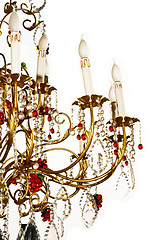 Image showing Chandelier isolated