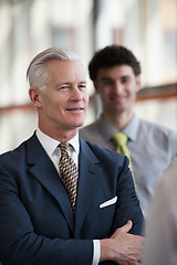 Image showing portrait of handsome senior business man