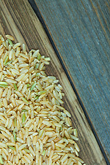 Image showing cereal of a brown rice