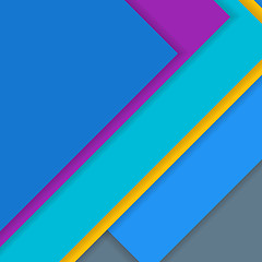 Image showing Modern material design vector background. 