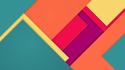 Image showing Modern material design vector background. 