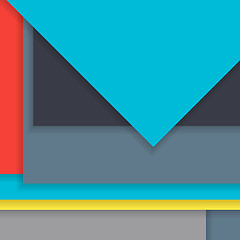 Image showing Modern material design vector background. 