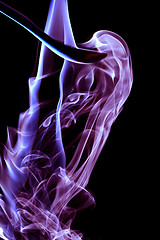 Image showing Purple smoke