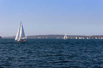 Image showing Sailing on the Harbour