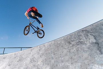 Image showing BMX Bike Stunt Table Top