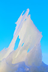 Image showing natural beautiful ice formation