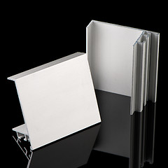 Image showing Aluminium profile sample