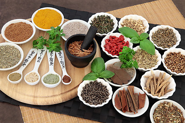 Image showing Herbal Health Ingredients